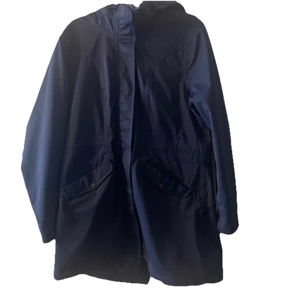 Athleta Nylon Poly Rain Jacket Zip Button Lightwe… - image 1